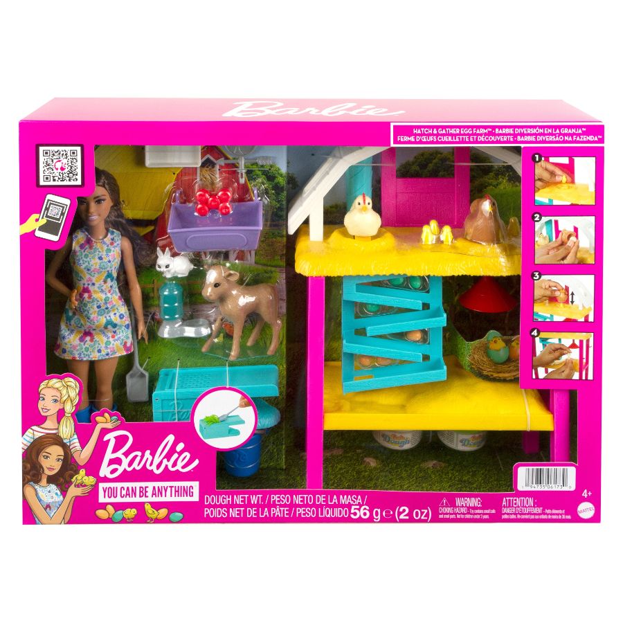 Barbie I Can Be Hatch & Gather Egg Farm
