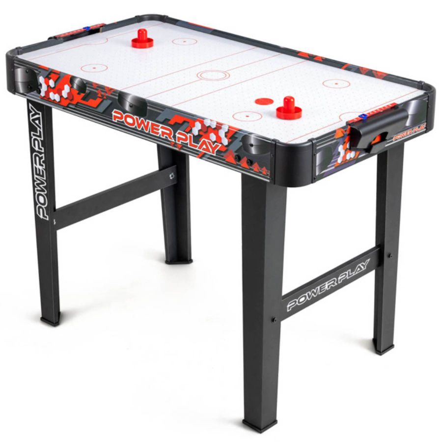Power Play Air Hockey Table Battery Operated 97cm x 51cm x 69cm High