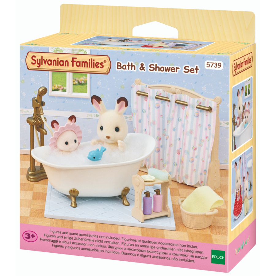 Sylvanian Families Bath & Shower Set