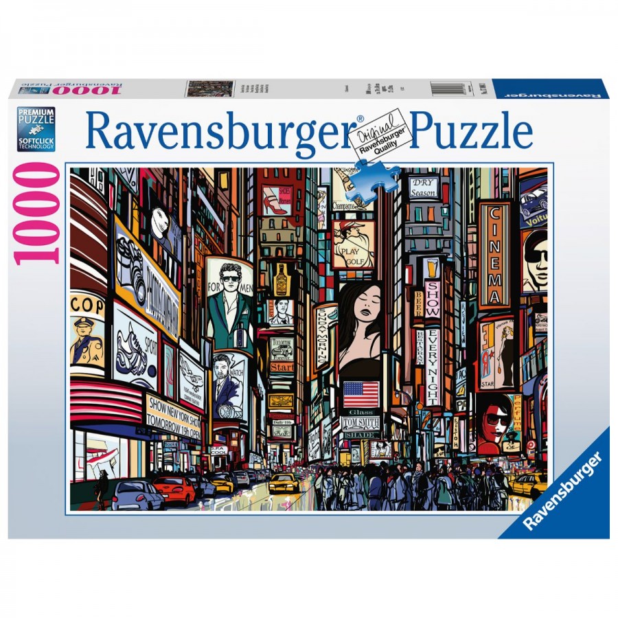 Ravensburger Puzzle 1000 Piece Colorful New York