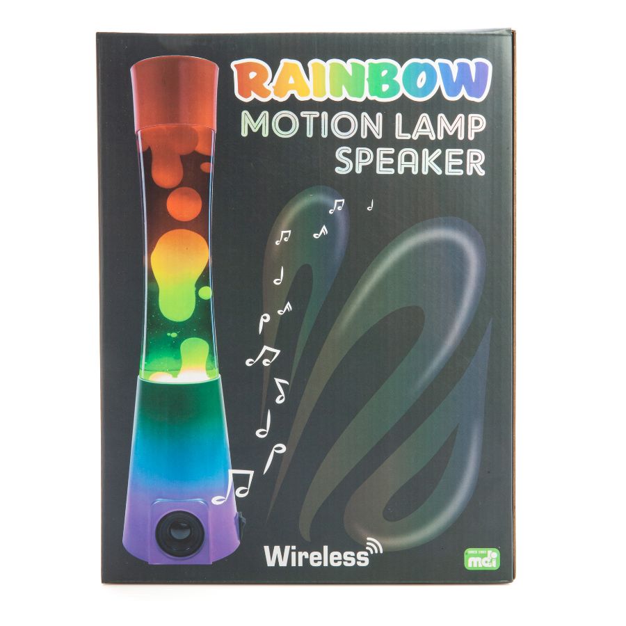 Lava Lamp Speaker Rainbow