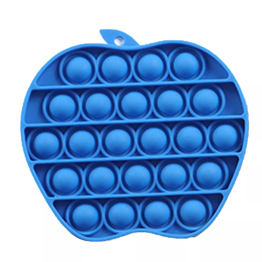 Pop It Fidget Toy Apple Shape Assorted