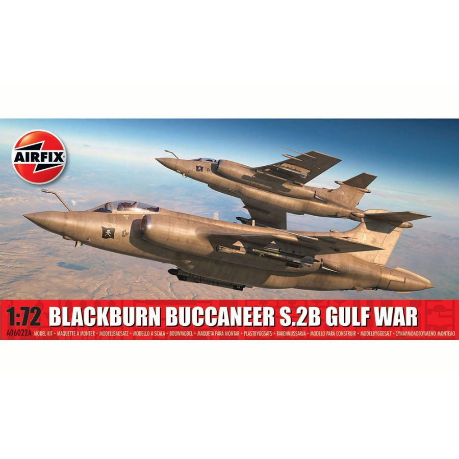 Airfix Model Kit 1:72 Blackburn Buccaneer S2 Gulf War