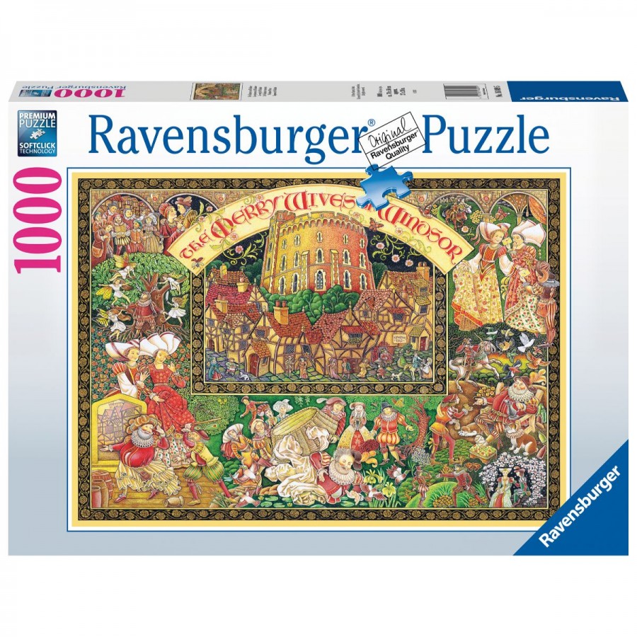 Ravensburger Puzzle 1000 Piece Windsor Wives