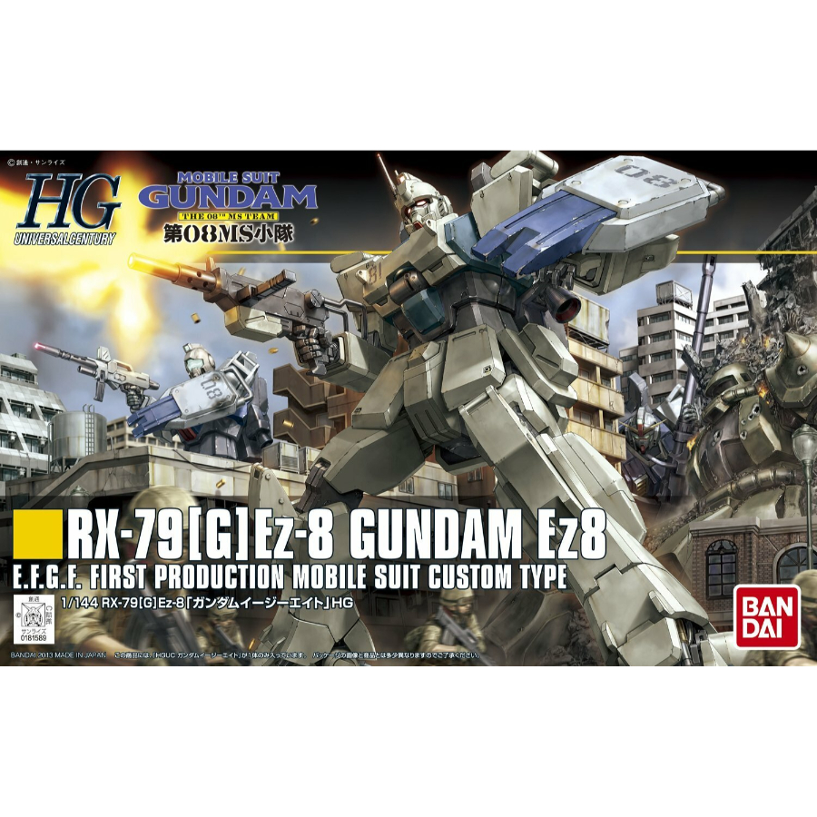 Gundam Model Kit 1:144 HGUC Gundam Ez8