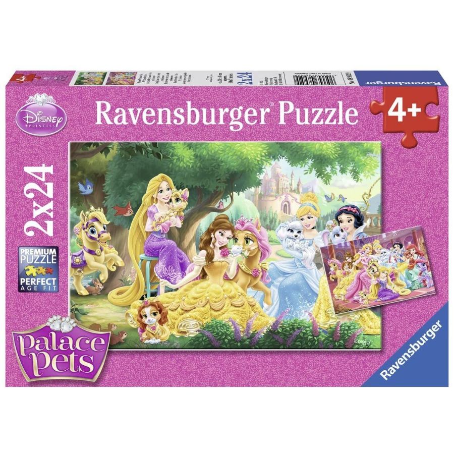 Ravensburger Puzzle 2x24 Piece Best Friends Of The Princess