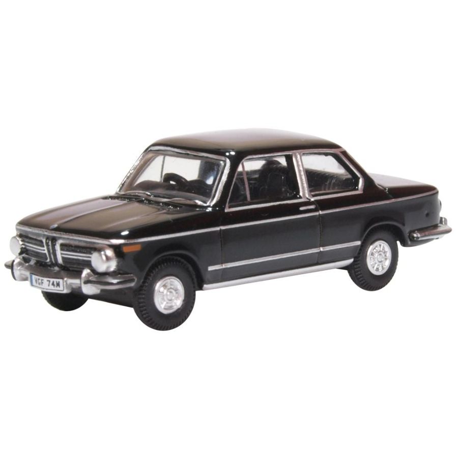 Oxford Diecast 1:76 BMW 2002 Black