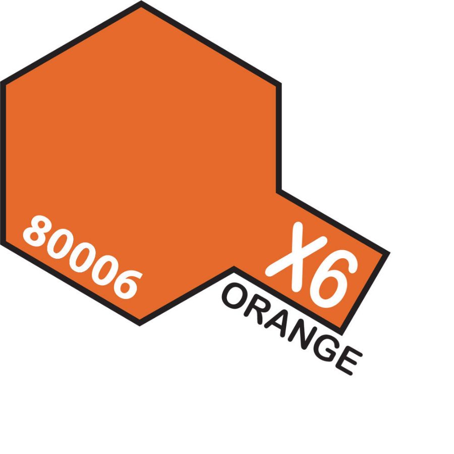 Tamiya Enamel Paint X6 Orange