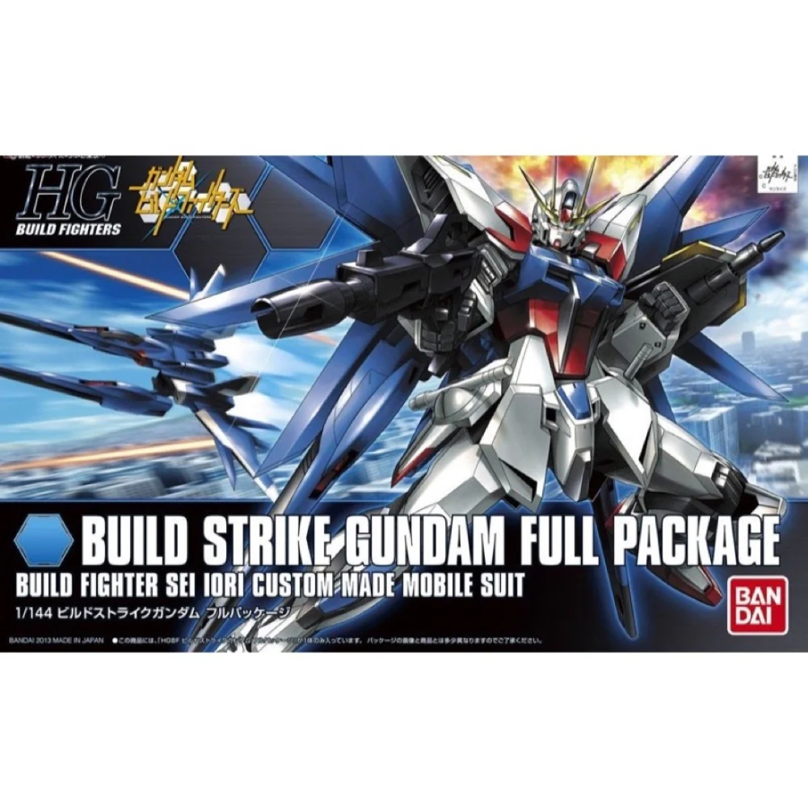 Gundam Model Kit 1:144 HGBF Build Strike Gundam Flight Full Package