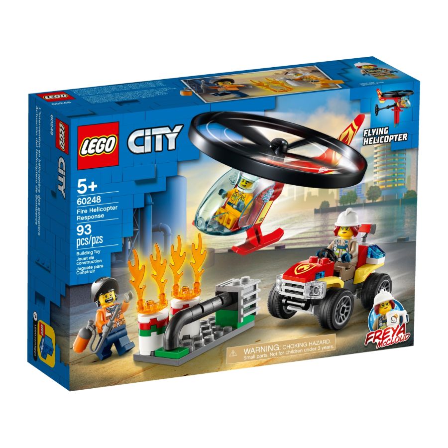 LEGO City Fire Helicopter Response