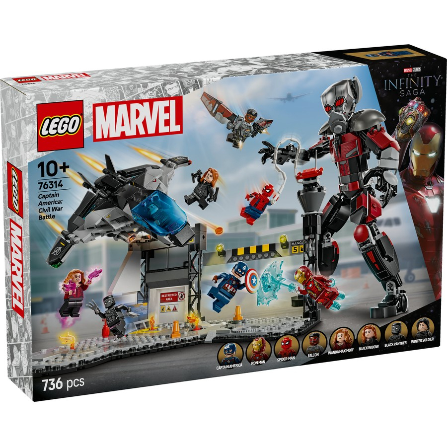 LEGO Super Heroes Marvel Captain America Civil War Action Battle