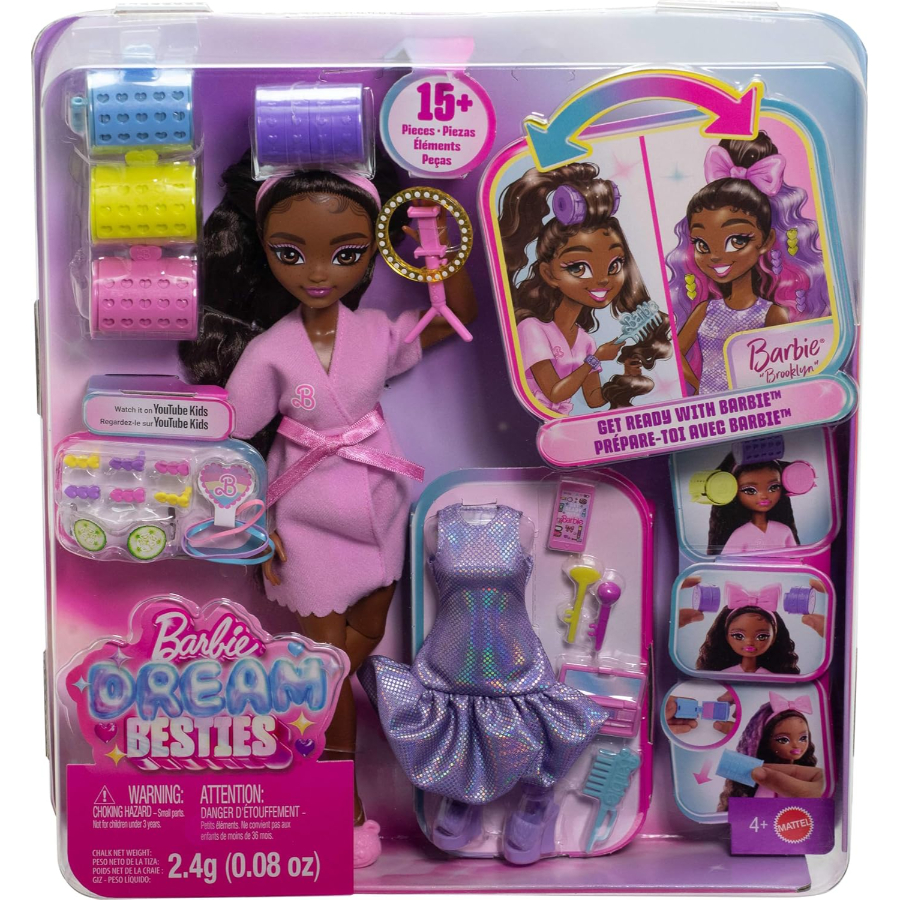 Barbie Dream Besties Get Ready With Barbie Brooklyn Doll