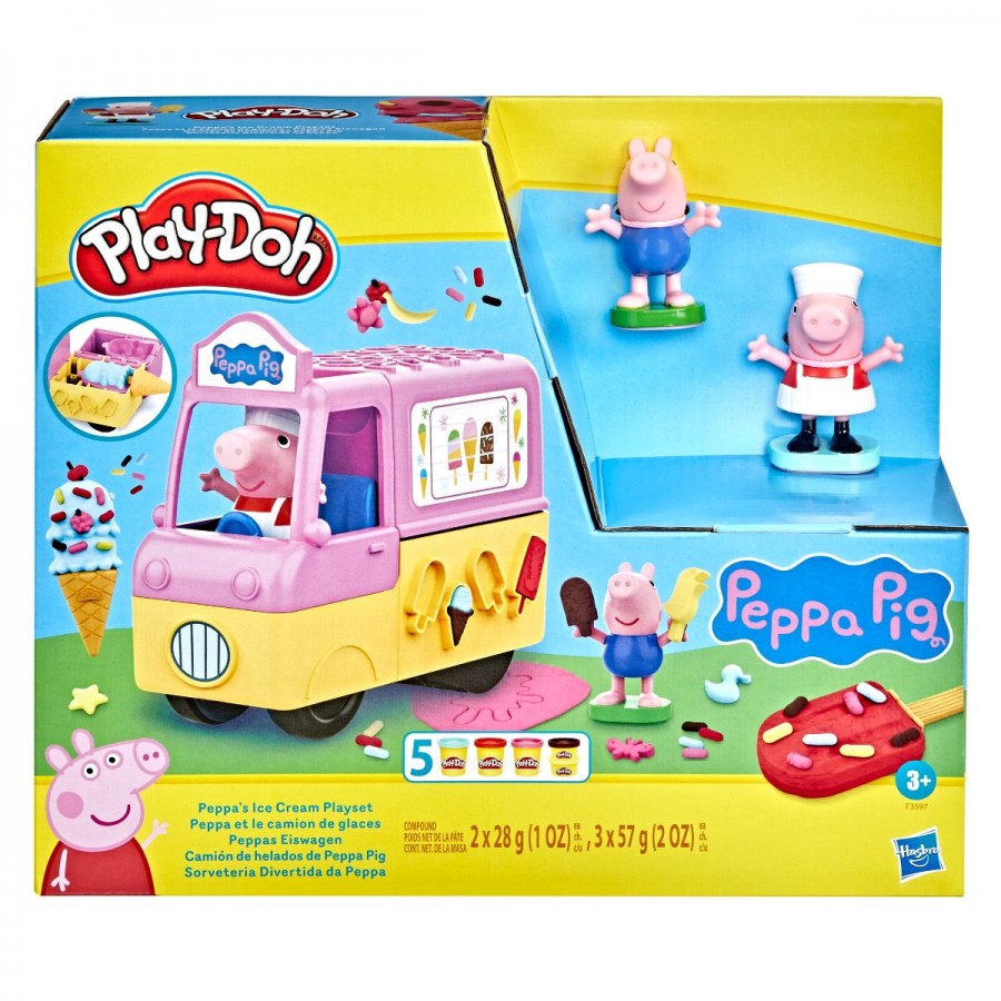 Playdoh Peppa Pig Ice Cream Truck Playset