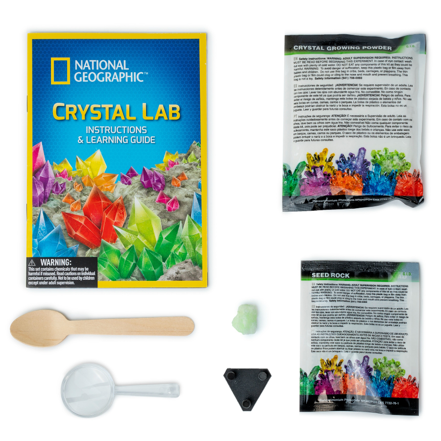 National Geogrpahic Glow In The Dark Crystal Lab