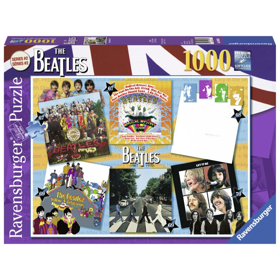 Ravensburger Puzzle 1000 Piece Beatles Albums 1967-1970