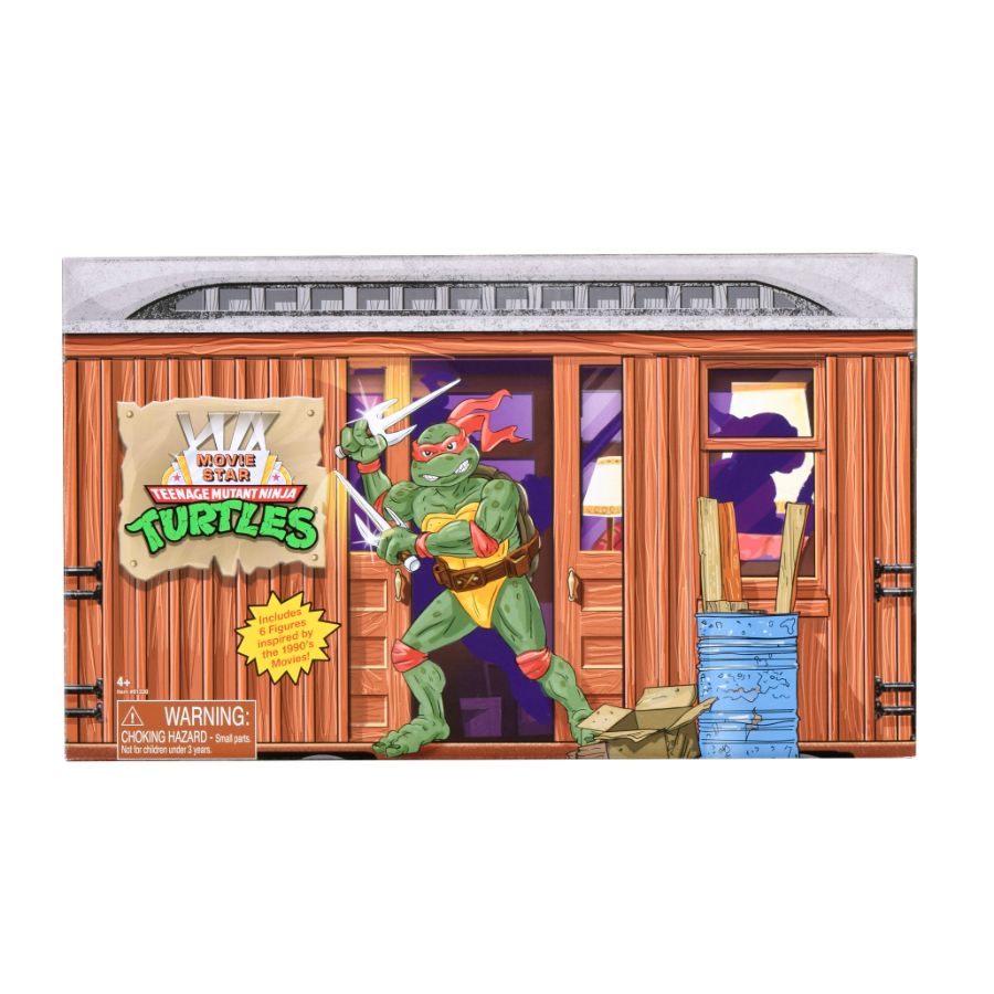 Teenage Mutant Ninja Turtles 1992 Movie Collector Figures 6 pack