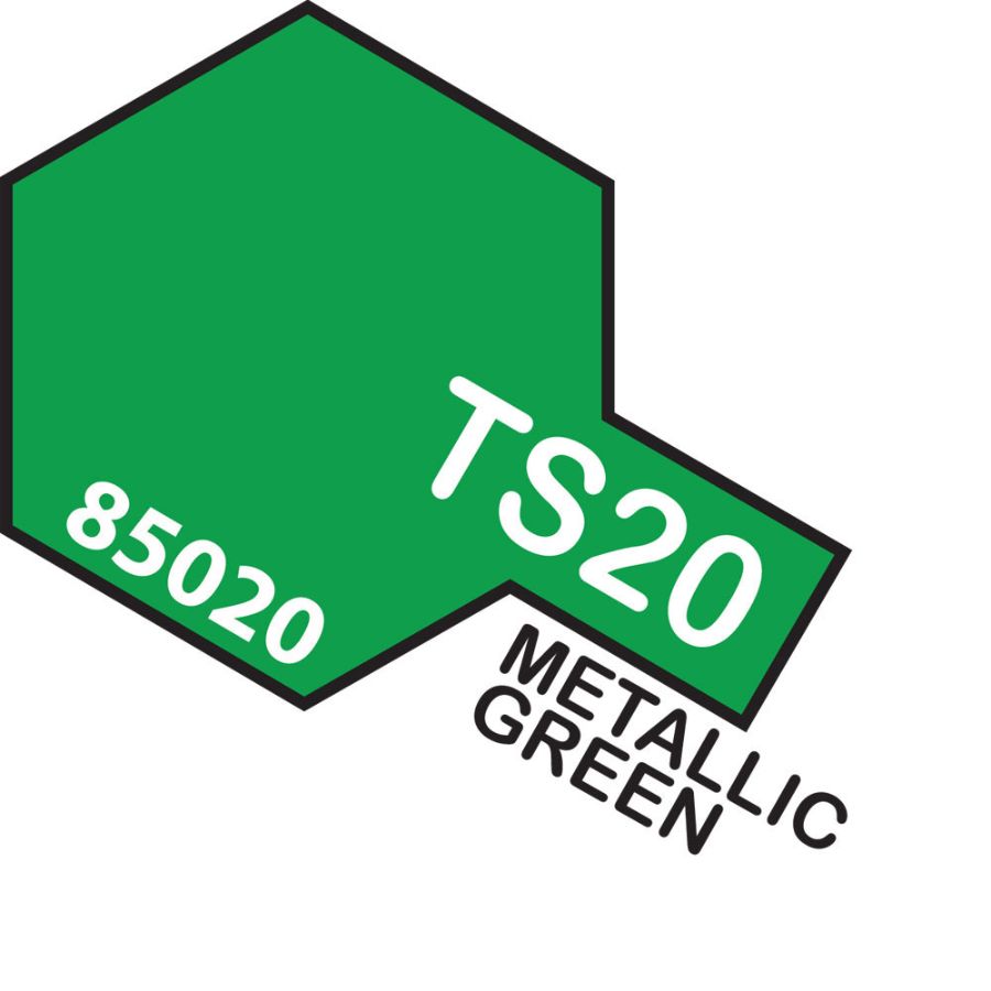 Tamiya Spray Paint TS20 Metallic Green