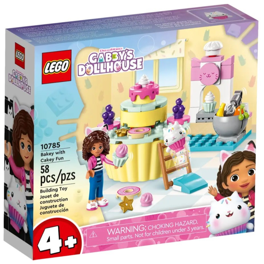 LEGO Gabbys Dollhouse Bakey With Cakey Fun 4+