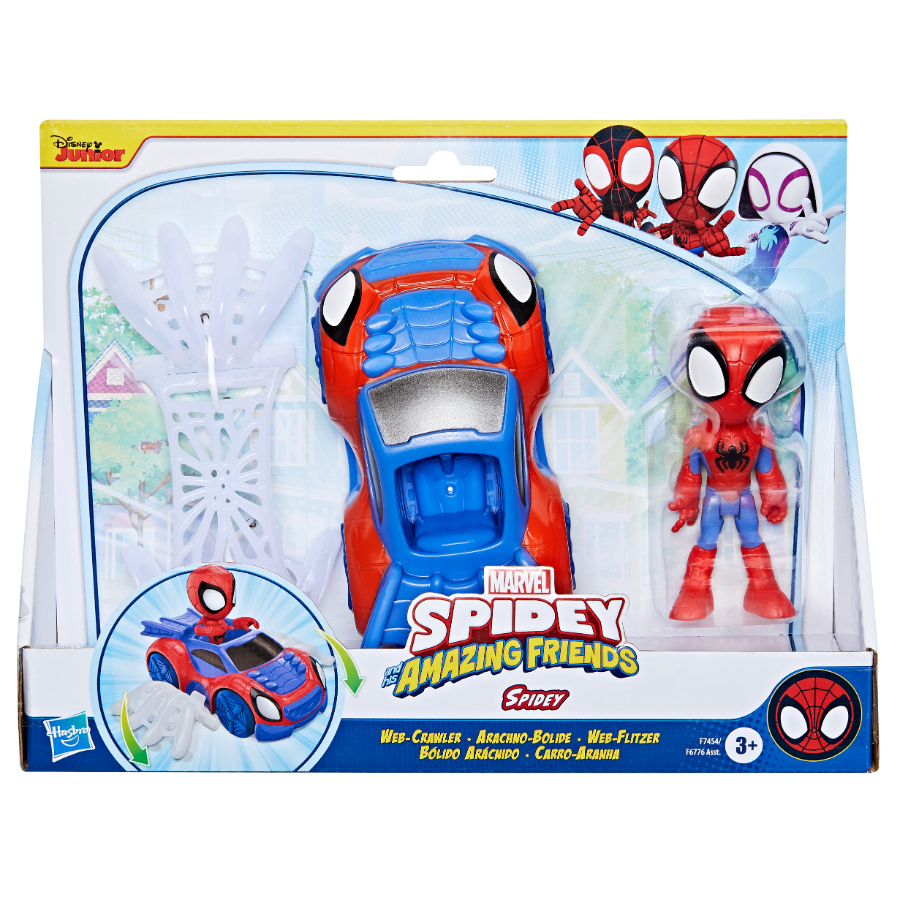 Spidey & His Amazing Friends Vehicle Figure & Accessory Assorted