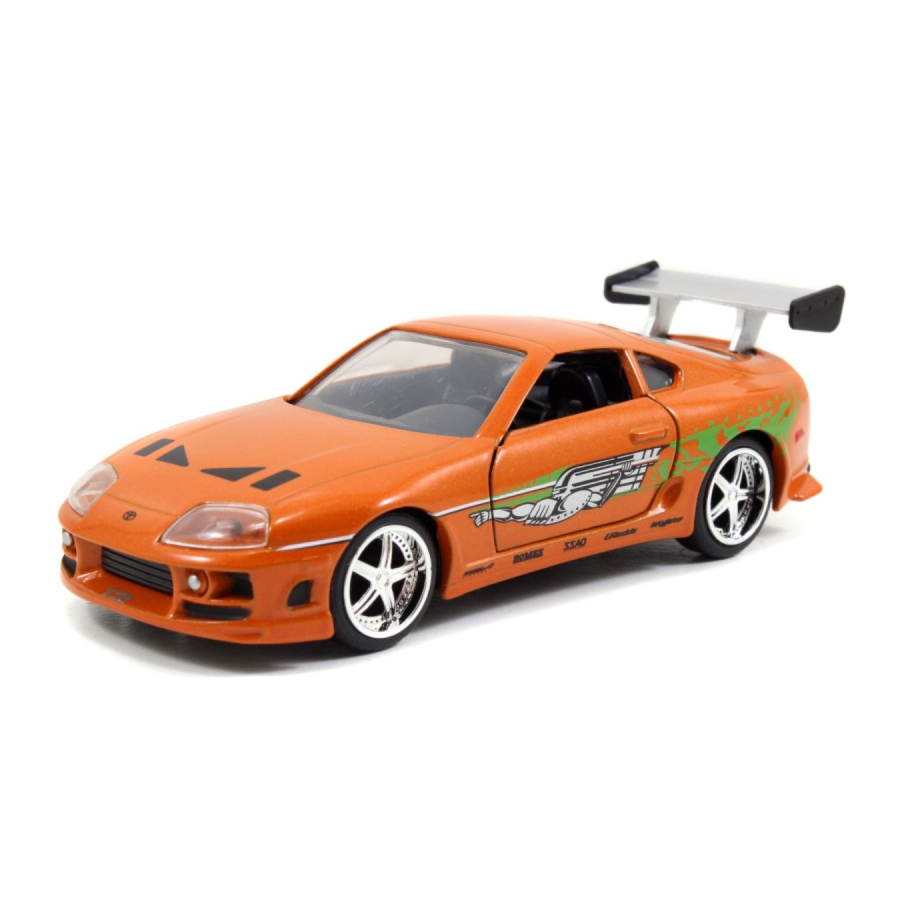 Jada Diecast 1:32 Fast & Furious Brians Toyota Supra Met Orange
