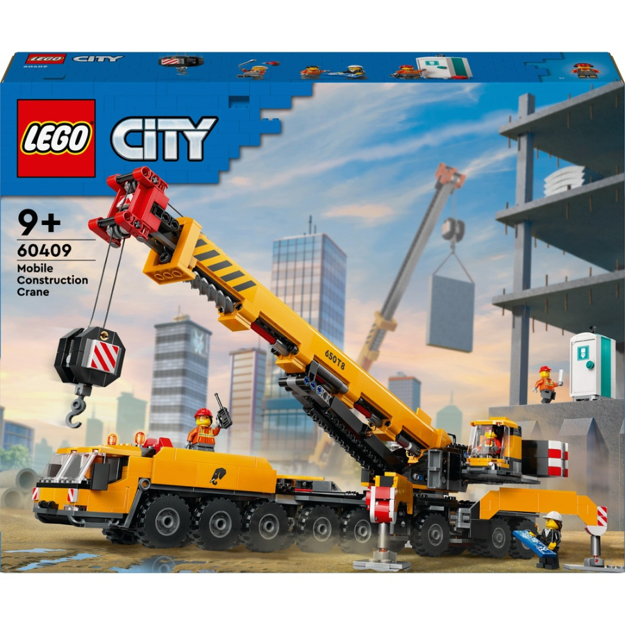 LEGO City Yellow Mobile Construction Crane