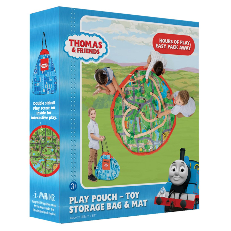 Play Pouch Thomas & Friends Toy Storage Bag & Playmat