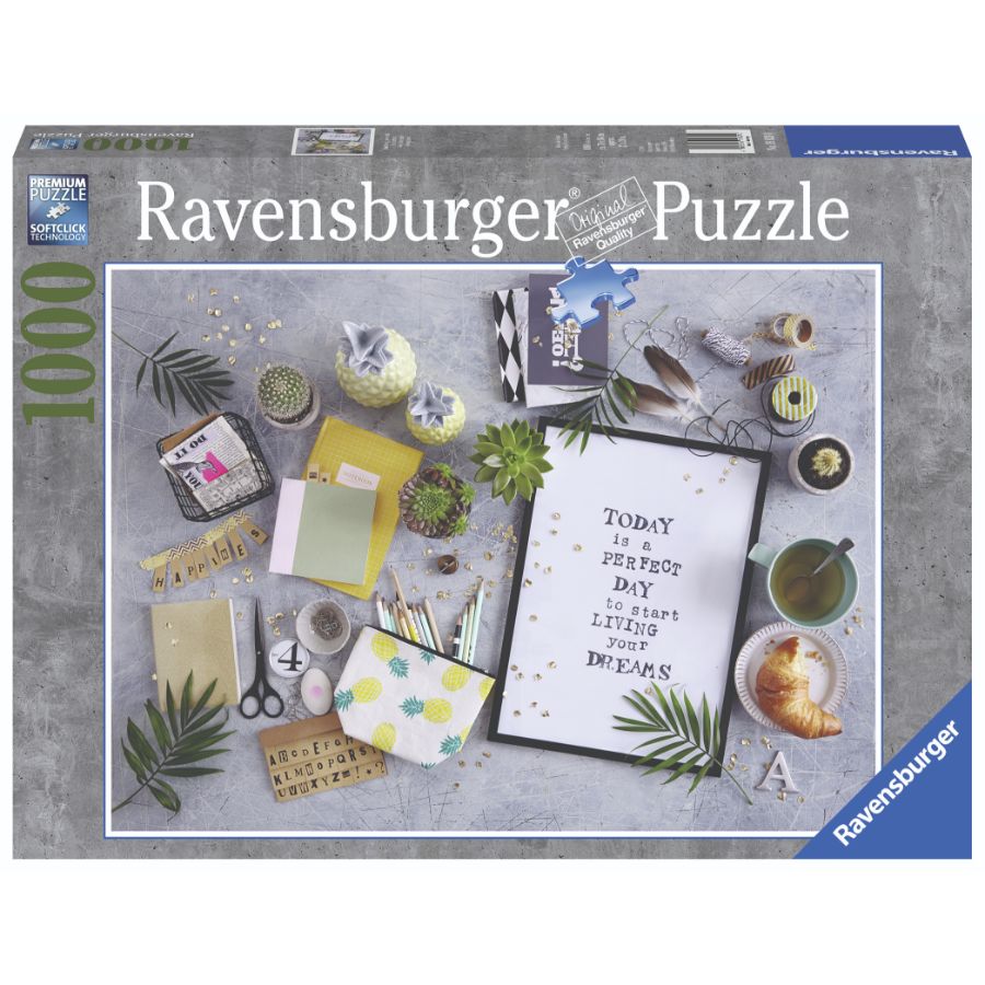 Ravensburger Puzzle 1000 Piece Start Living Your Dream