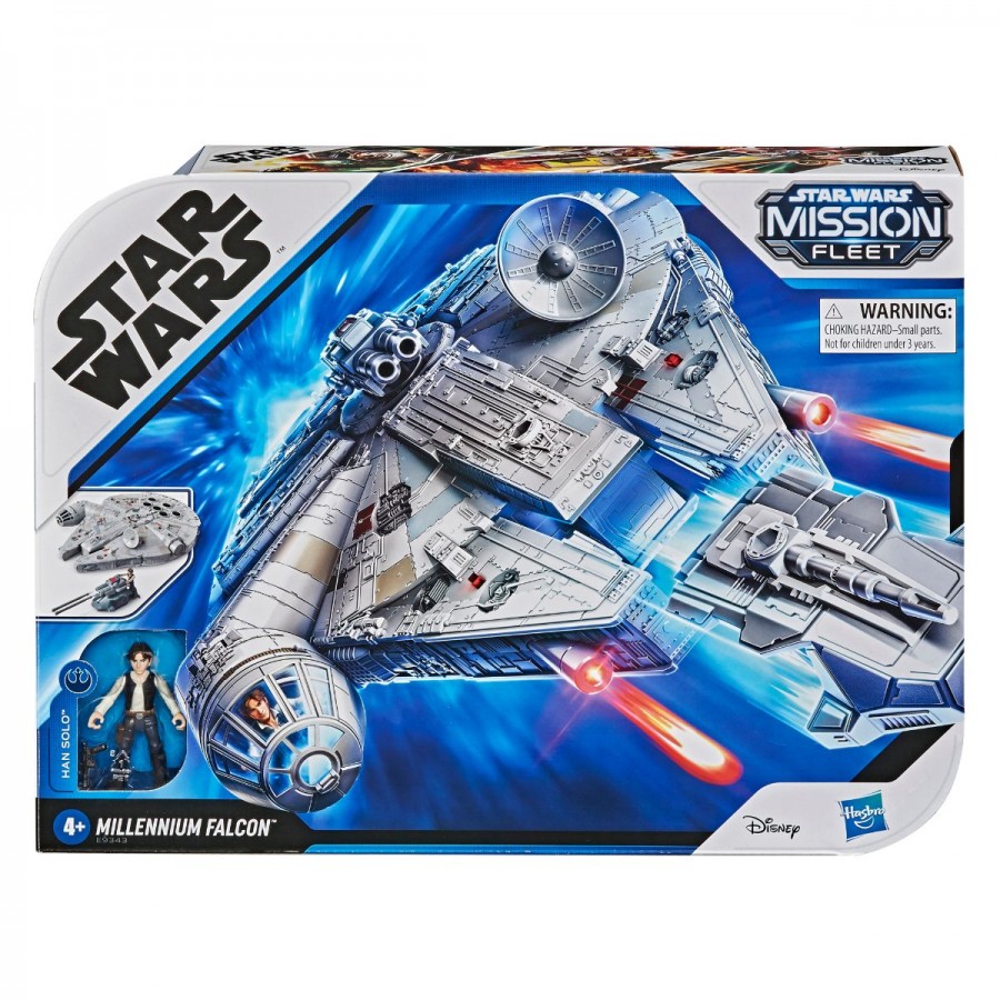 Star Wars Mission Fleet Millenium Falcon & Figure