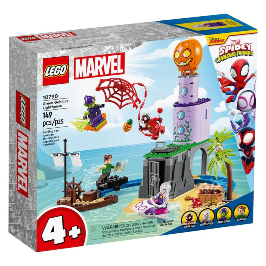 LEGO Spidey & His Amazing Friends Green Goblins Lighthouse