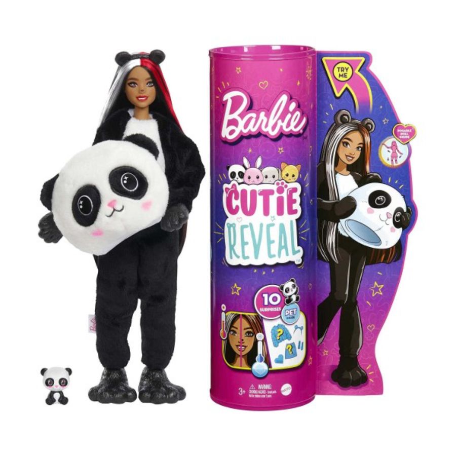 Barbie Cutie Reveal Doll Panda