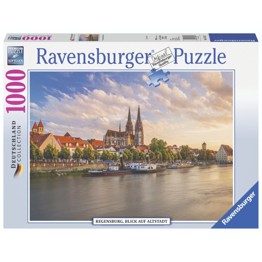 Ravensburger Puzzle 1000 Piece Old Town, Regensburg