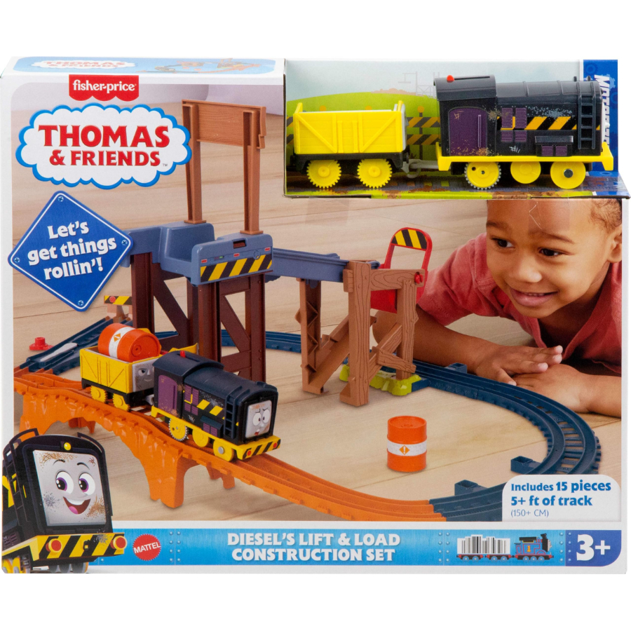 Thomas & Friends Motorised Diesel Construction Track Set