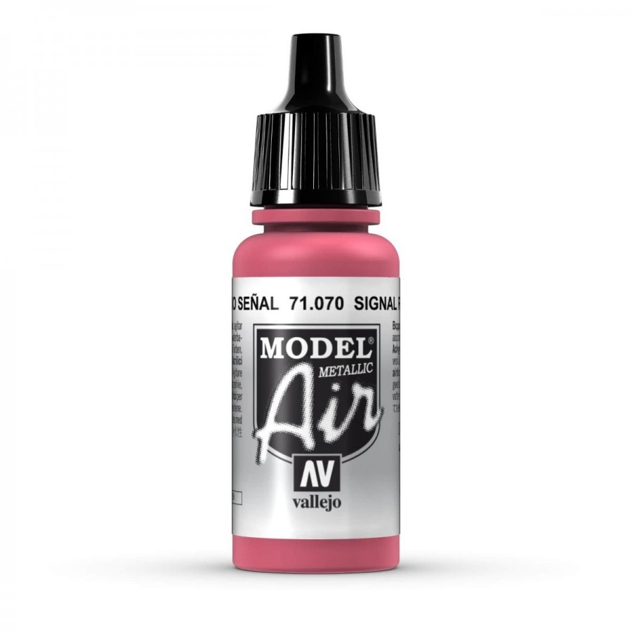 Vallejo Acrylic Paint Model Air Signal Red 17ml