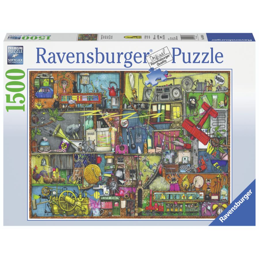 Ravensburger Puzzle 1500 Piece Cling, Clang, Clatter