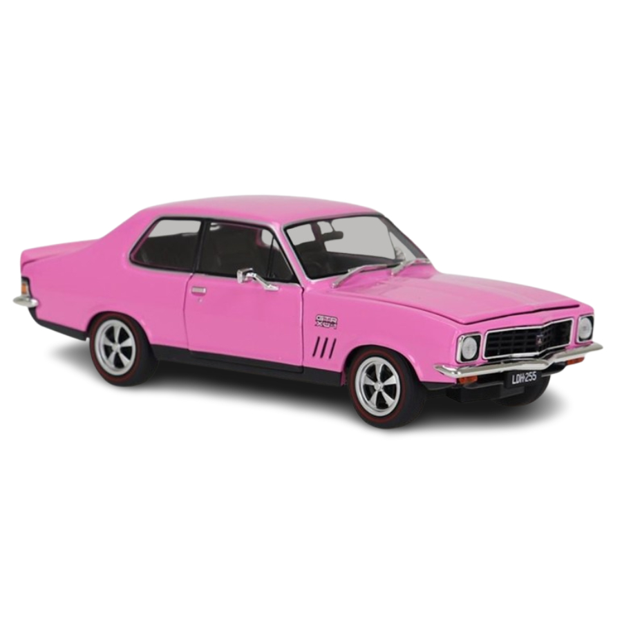 DDA Diecast 1:24 Holden LJ GTR XU1 Torana V8 Strike Me Pink