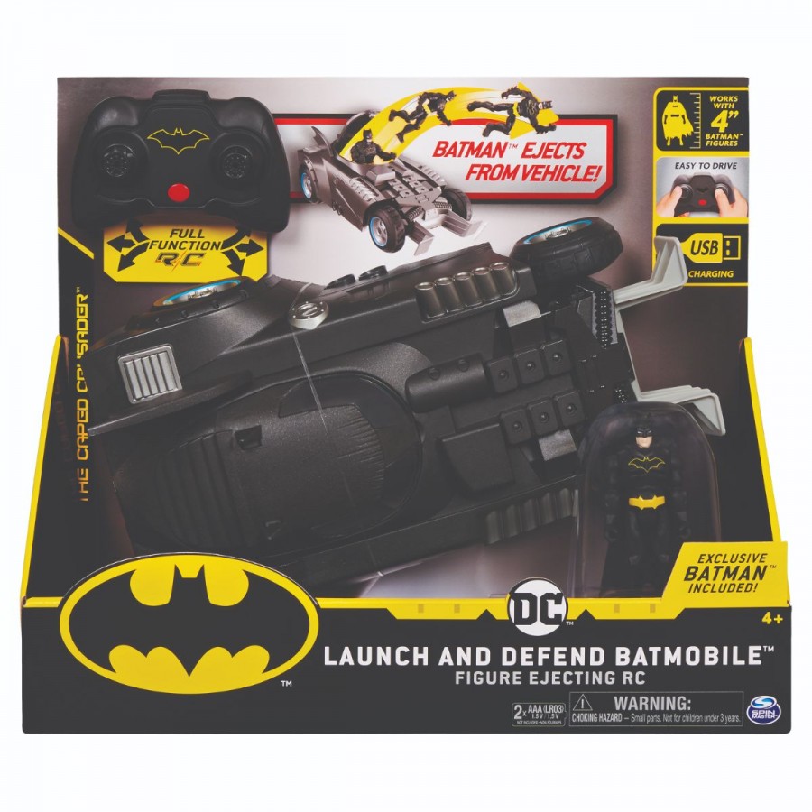 Batman Radio Control Launch & Defend Batmobile