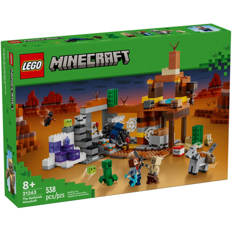 LEGO Minecraft The Badlands Mineshaft