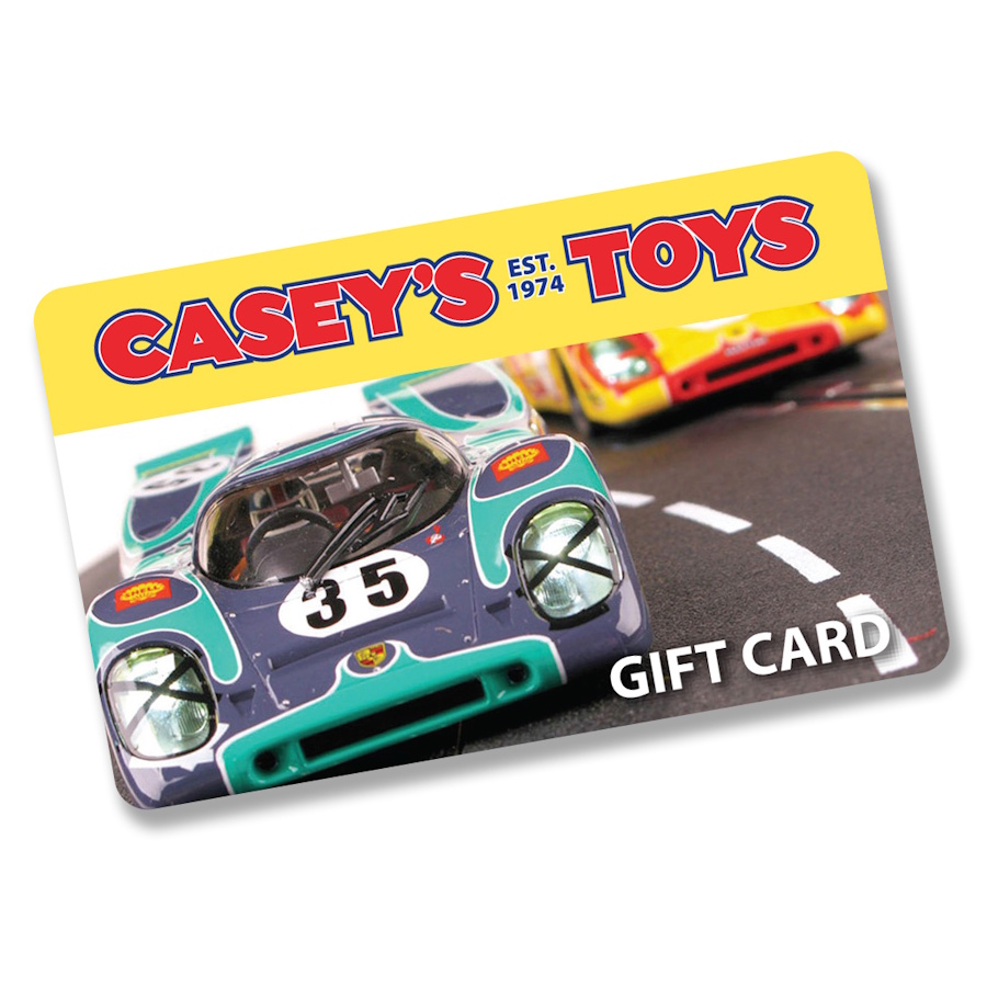 Caseys Toys Gift Card Voucher 10 Hobby Design
