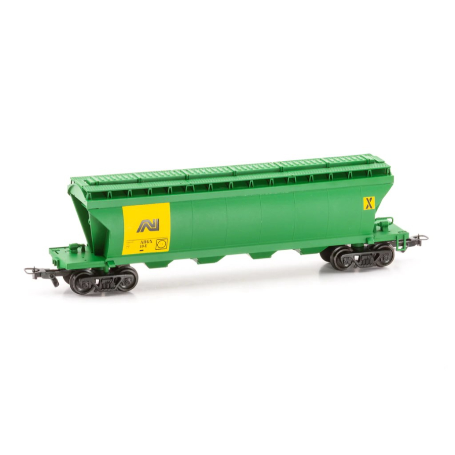 Frateschi Rail Trains HO-OO Carriage Wheat Hopper Wagon ANR Green