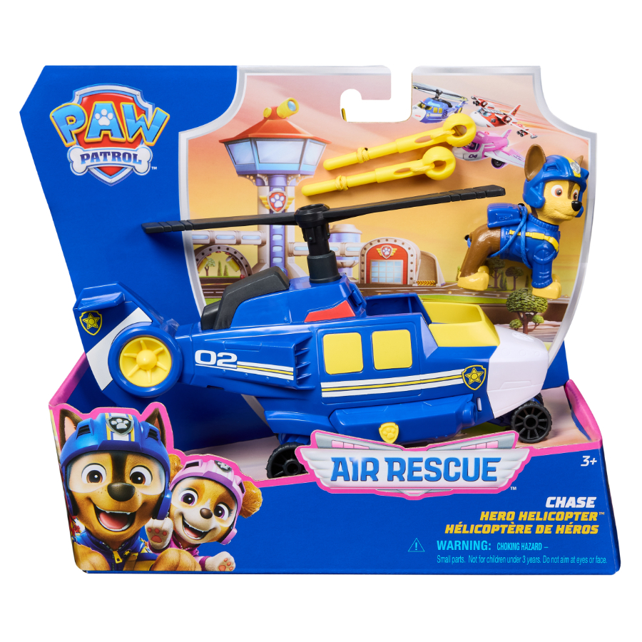 Paw Patrol Air Rescue Vehicle & Figure Chase