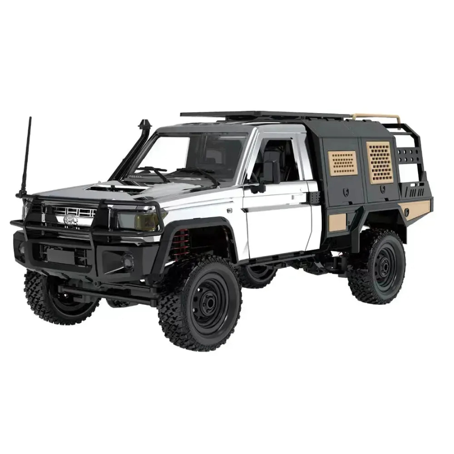 MN Model Radio Control 1:12 Toyota LC79 4WD RC Crawler Grey RTR