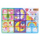 Magnetic Puzzle Pack With 24 Pieces Assorted Styles