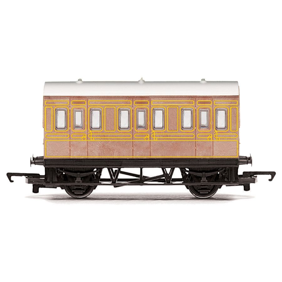 Hornby Rail Trains HO-OO Carriage LNER 4 Wheel Coach