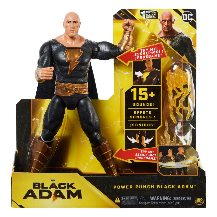 Black Adam 12 Inch Black Adam Feature Figure