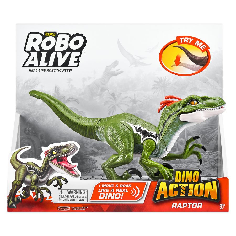 RoboAlive Dino Action Raptor