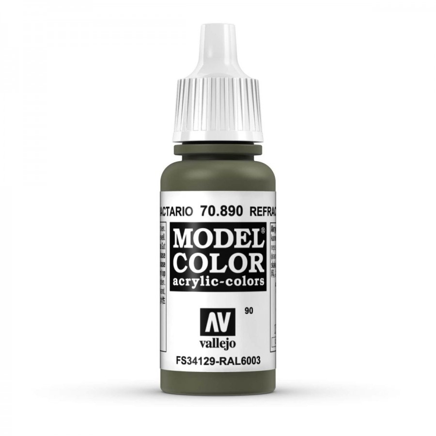 Vallejo Acrylic Paint Model Colour Retractive Green 17ml