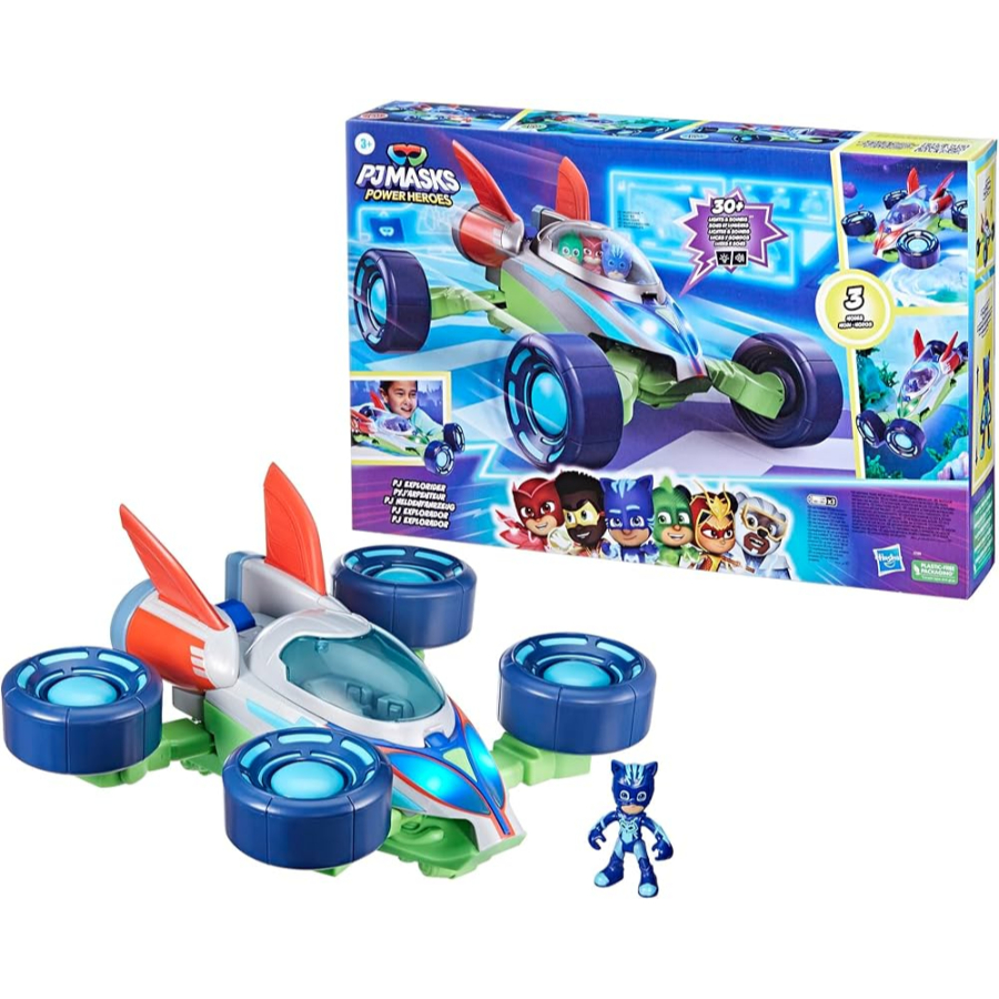 PJ Masks Power Heroes PJ Explorider With Lights Sounds & Figure