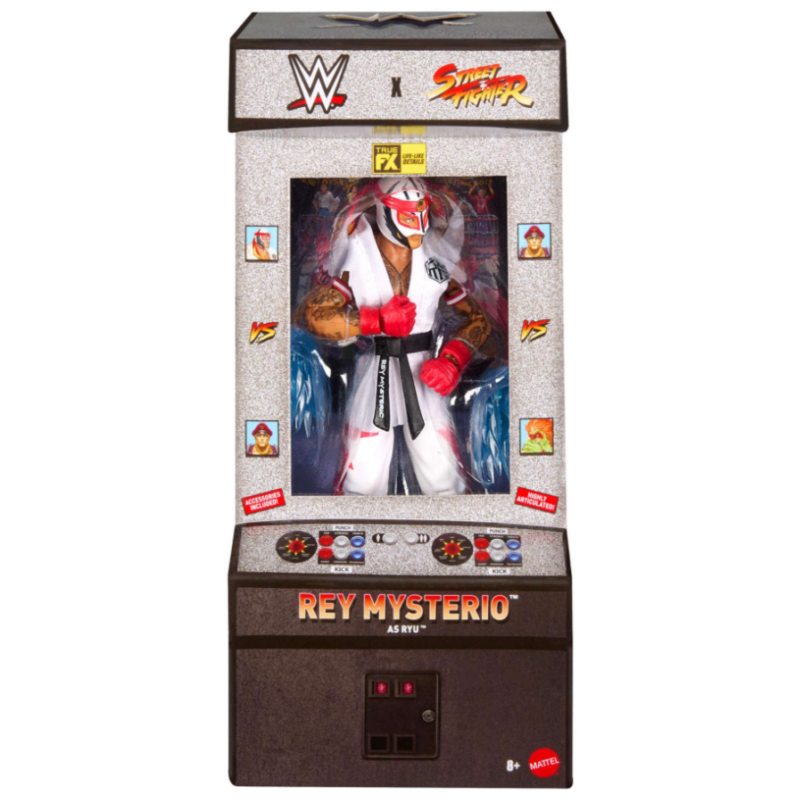 WWE Elite Figure Street Fighter Collection Assorted