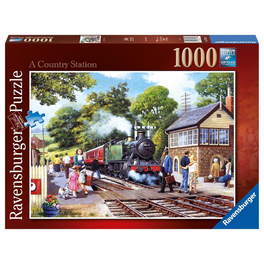 Ravensburger Puzzle 1000 Piece A Country Station
