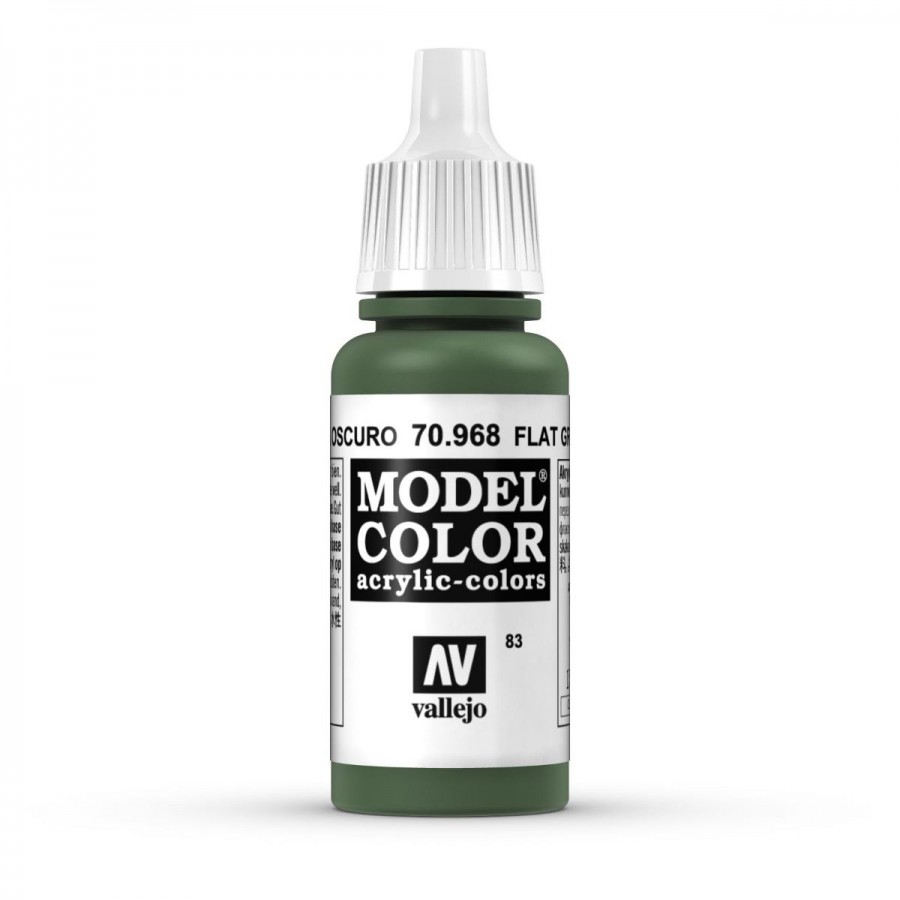 Vallejo Acrylic Paint Model Colour Flat Green 17ml
